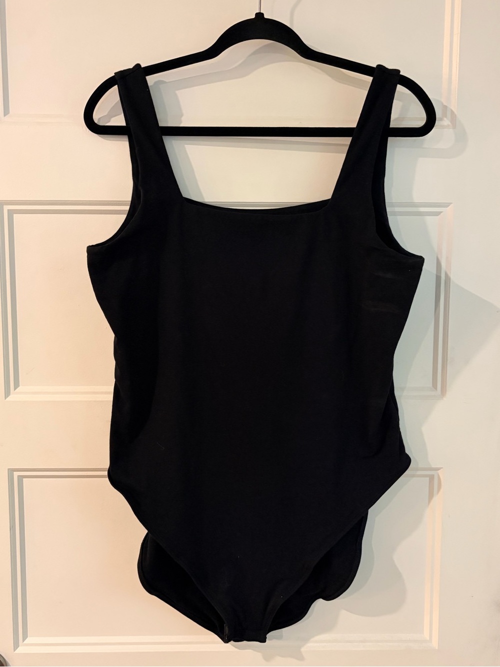 Old Navy Women’s Black Square Neck Bodysuit | XL